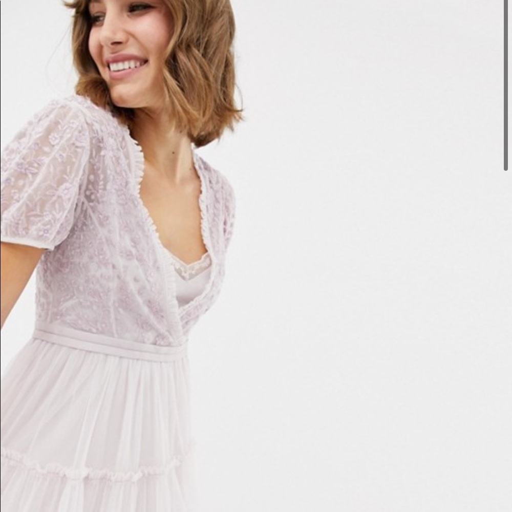 Needle & Thread Lavendar Tulle Dress sz 4 NWT